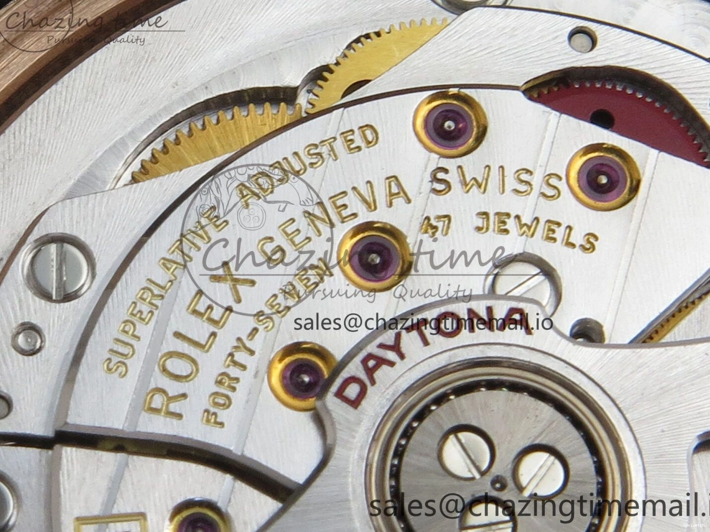 RG Oysterflex Edition 126515 VSF Daytona on 1:1 VS4131 (Weighted) Strap Dial Black V2 Best 0120